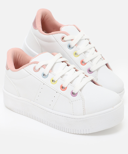 Tênis Infantil Casual Marisa Branco 