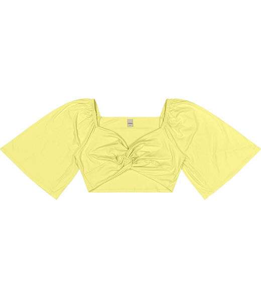 Blusa Cropped Feminina Nózinho Rovitex Verde