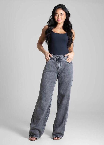 Image_Calça Jeans Sawary Wide Leg - 282667