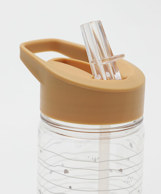 Garrafa Squeeze Estampa Urso Marisa 500ML Marrom