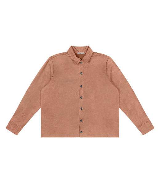 Casaco Plus Size Feminino Em Suede Secret Glam Marrom