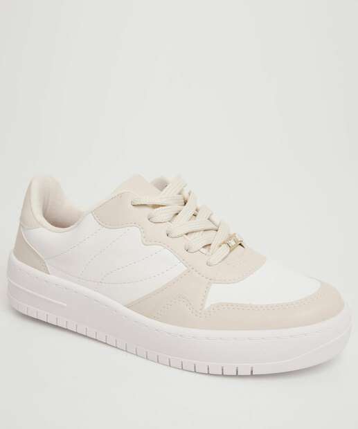 Tênis Casual Feminino Recortes Vizzano