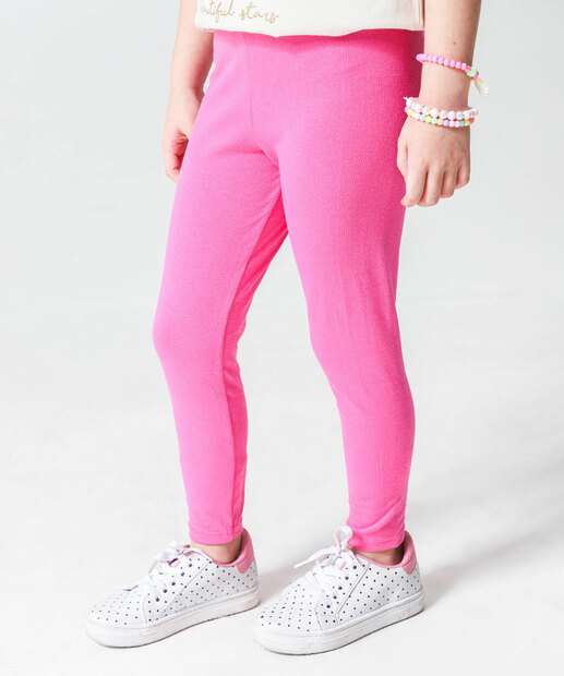 Calça Infantil Legging Básica Marisa Tam 4 a 10