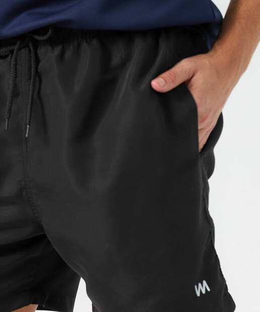 Bermuda Masculina Fitness Básica MR Preto