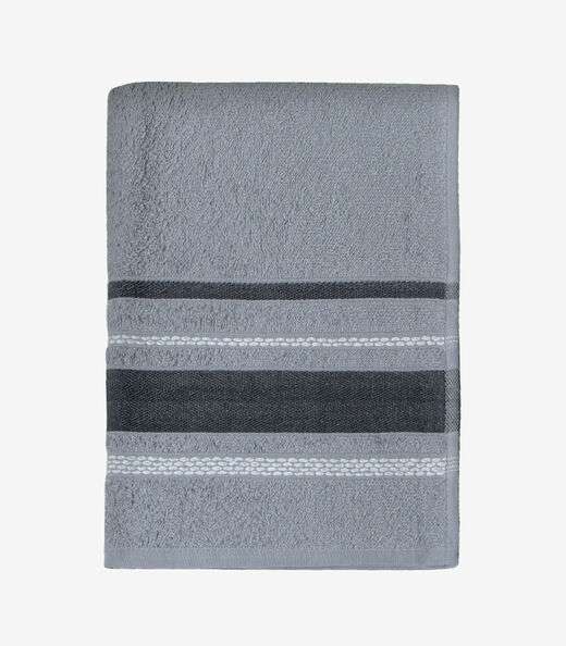 Toalha De Banho Napoles Corttex Cinza