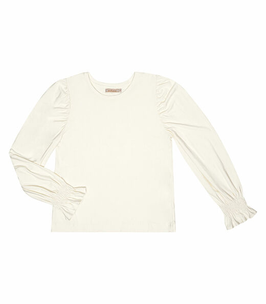 Blusa Manga Longa Endless Bege