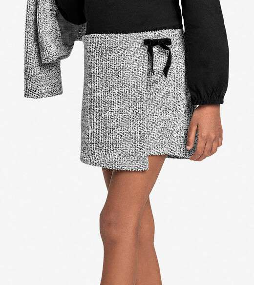 Conjunto Blusa Com Shorts Saia Trick Nick Preto