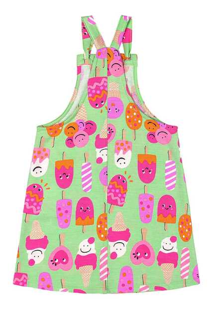 Salopete Infantil em Moletom Quimby