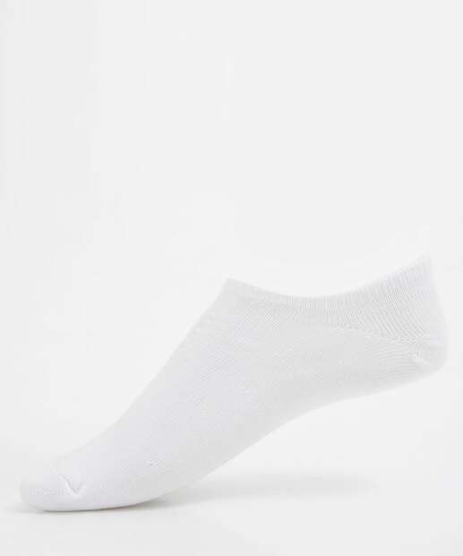 Kit 3 Pares Meias Infantil Invisíveis Básicas