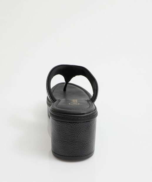 Tamanco Feminino Flatform Bebecê Preto