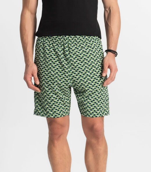 Bermuda Masculina Microfibra Diametro Verde