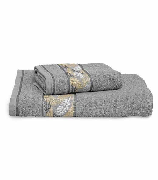 Toalha De Rosto Silvestre Appel Cinza