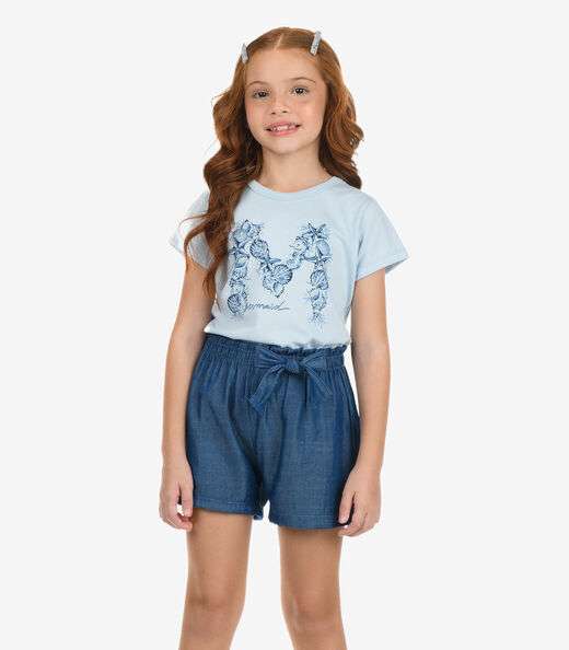 Image_Shorts Menina Liocel Rovi Kids Azul