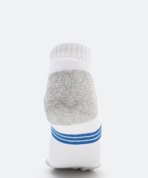 Kit 3 Pares Meias Masculina Cano Curto MR Branco