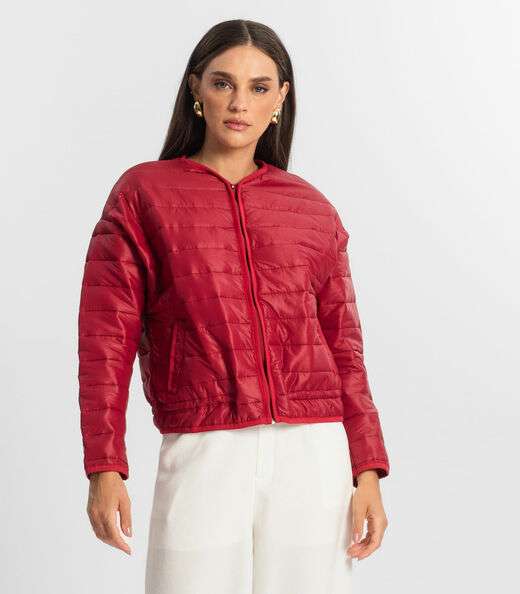 Image_Jaqueta Feminina Microfibra Endless Vermelho