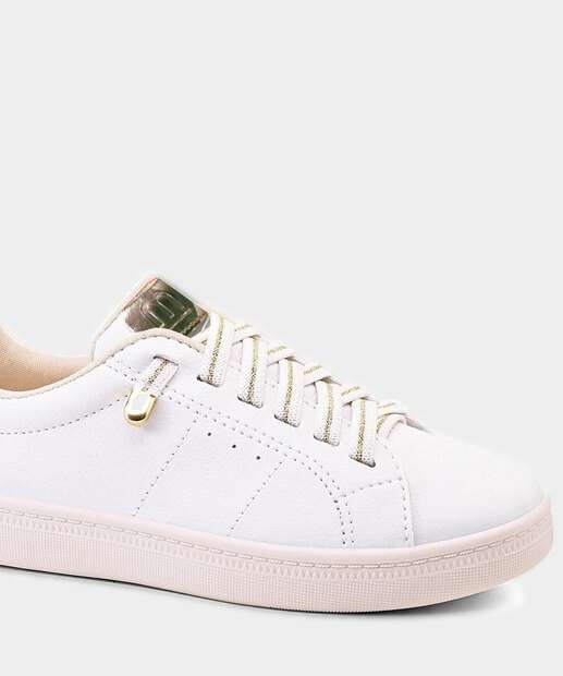 Tênis Infantil Casual Recorte Marisa Branco