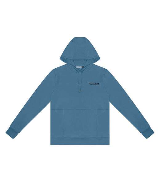 Moletom Juvenil Menino Com Capuz Minty Azul