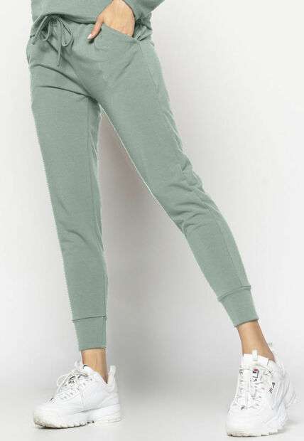 Image_Calça  Comfy Jogger  Moletinho Verde Claro Salvatore Fashion