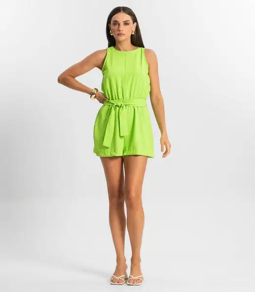 Macaquinho Feminino Endless Verde