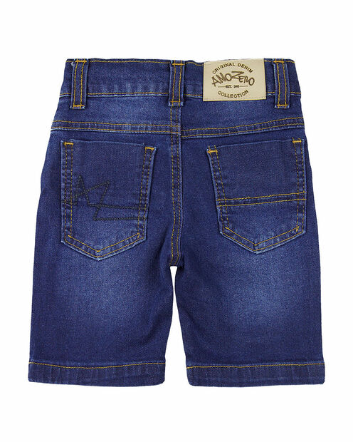 Conjunto Infantil Menino Malha Colorê Soft Touch e Indigo Stone Washed Rock Star