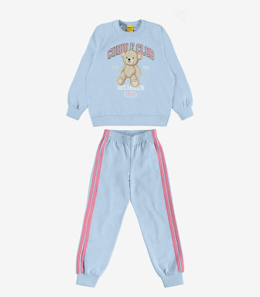 Image_Conjunto Blusão com Legging Moletom Rovi Kids Azul
