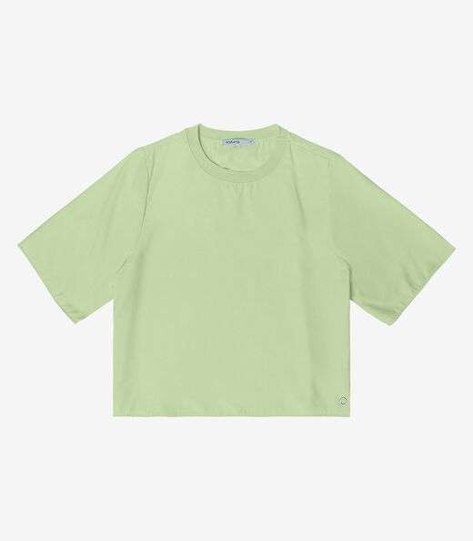 Blusa Feminina Manga Curta Endless Verde