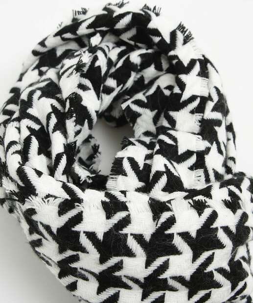 Cachecol Feminino Pied Poule Marisa