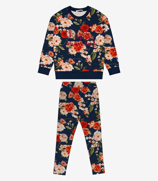 Image_Conjunto de Blusão Com Legging Trick Nick Azul