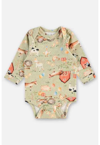Body em Suedine para Bebê Menino Up Baby