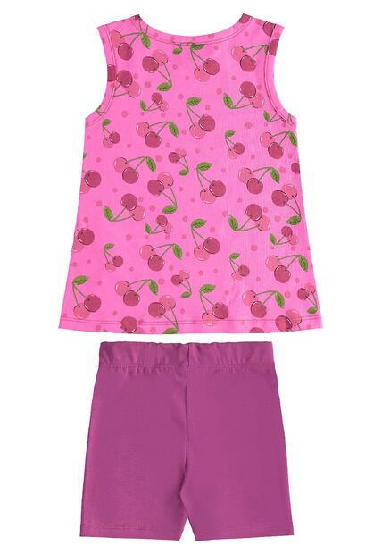 Conjunto com Regata e Bermuda Bee Loop