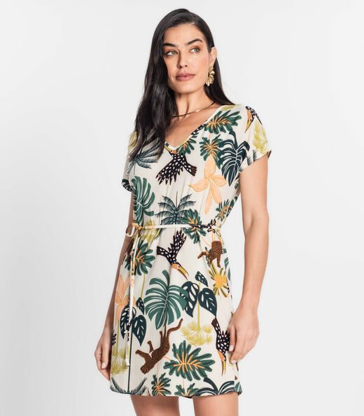 Vestido Feminino Liganete Infinita Cor Bege