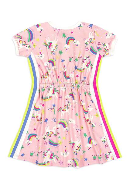 Vestido Cotton Estampa Fantasia Quimby