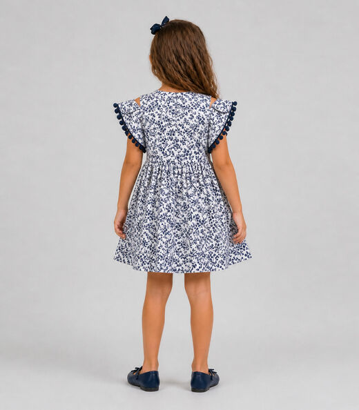 Vestido Infantil Leves Defeitos Rovi Kids Bege