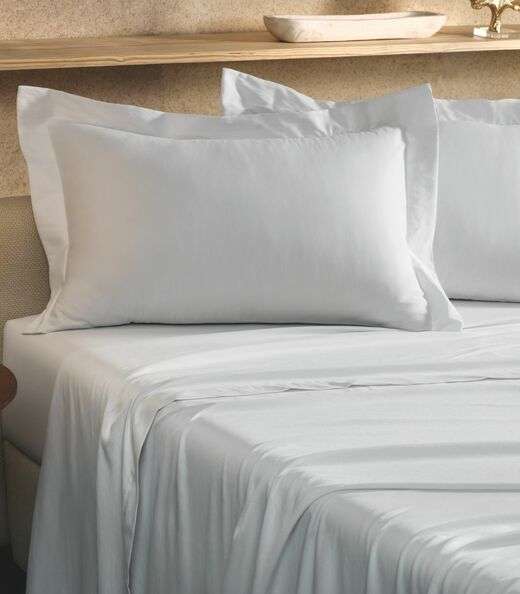 Fronha Toque Acetinado Com 3 Abas Altenburg Branco