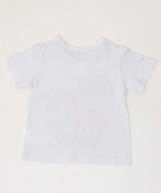 Camiseta Infantil Arco-Íris Marisa Tam 1 a 3