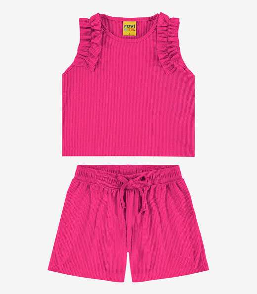 Image_Conjunto Regata Com Shorts Rosa