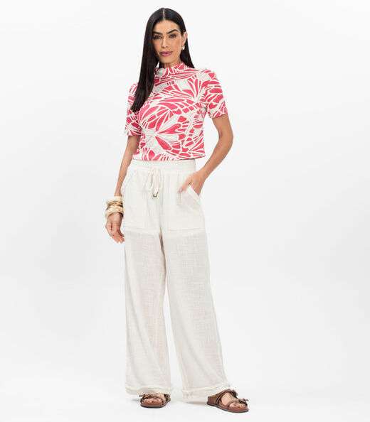 Blusa Feminina Infinita Cor Branco