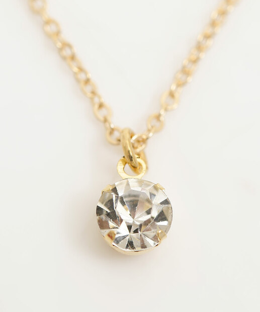 Kit 2 Colares Feminino Strass Marisa
