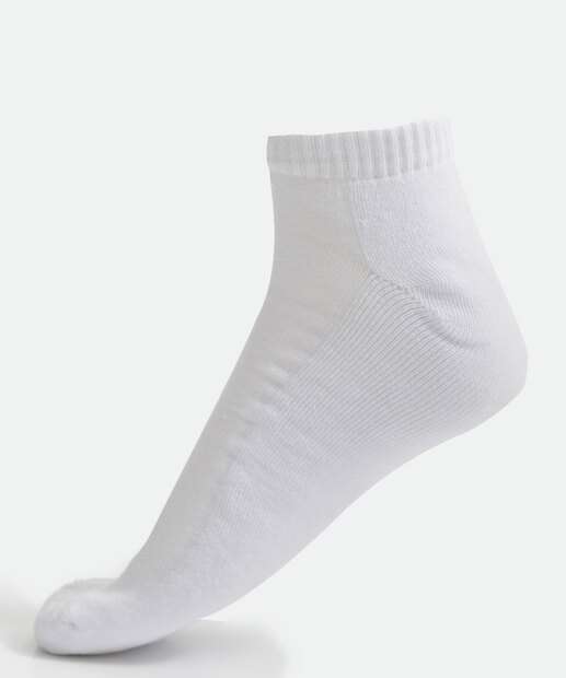 Kit 3 Pares Meias Masculina Cano Curto