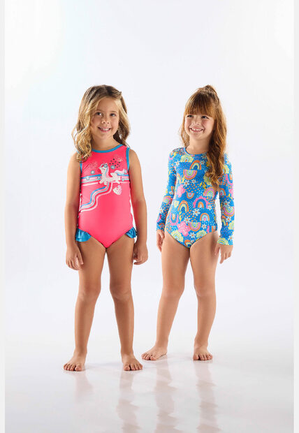 Maiô Infantil FPSe50 Forrado Up Baby