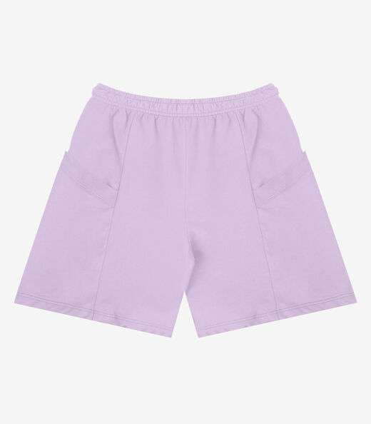 Shorts Feminino Moletinho Infinita Cor Roxo