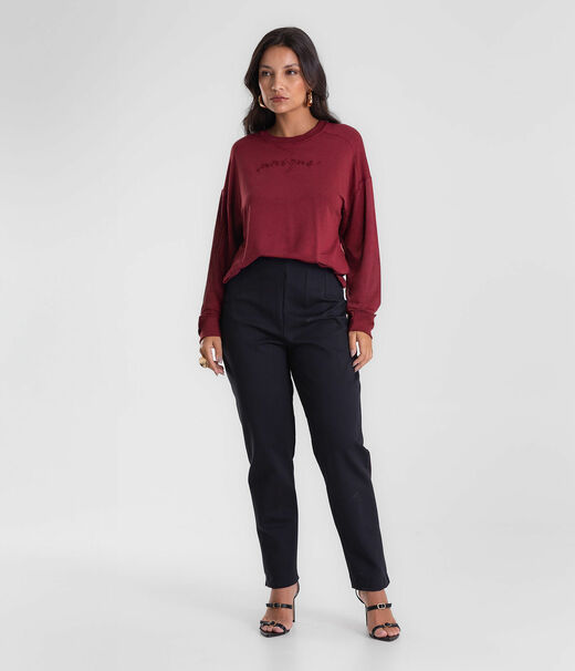 Blusão Feminino Molecotton Endless Vermelho