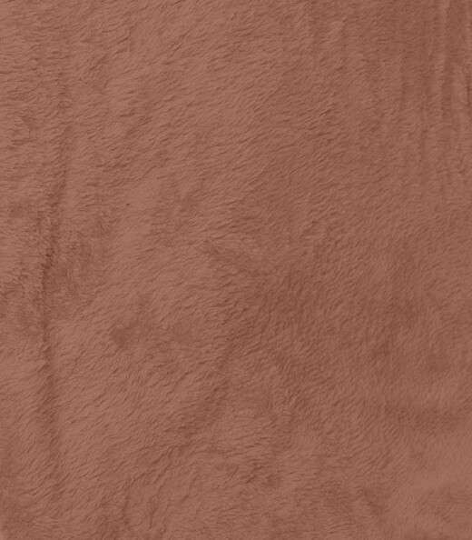 Manta De Microfibra Lisa Casal Rovitex Home Marrom