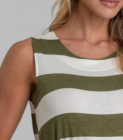 Vestido Midi Feminino em Viscotorcion Dianna Verde