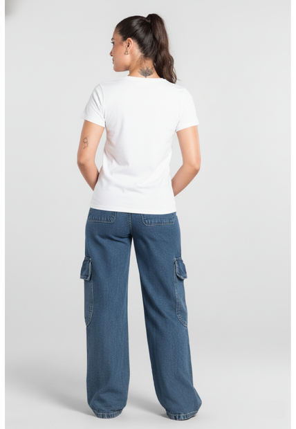 Blusa Feminina em Algodão Just Basic