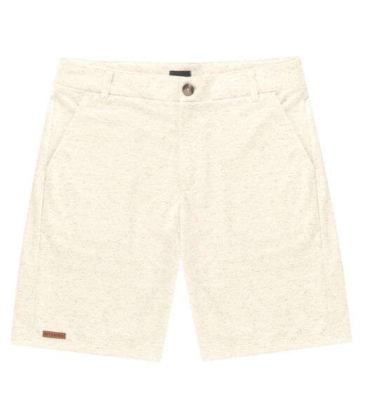 Bermuda Plus Size Masculina Em Moletinho Diametro Bege