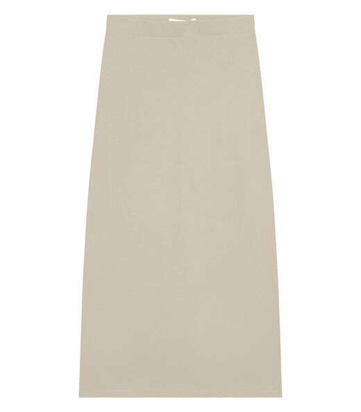 Saia Midi De Ribana Feminina Endless Bege