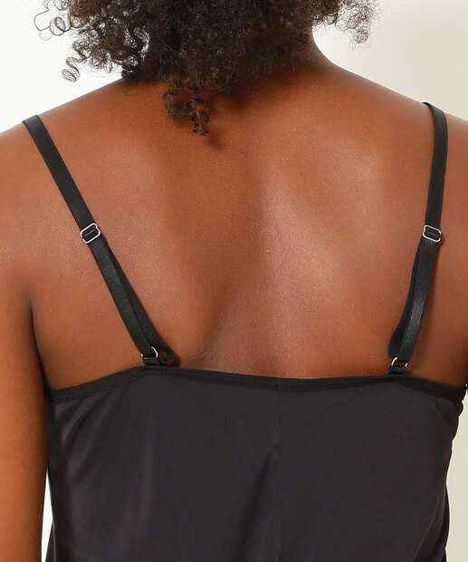 Camisola Feminina Renda Alças Finas Marisa