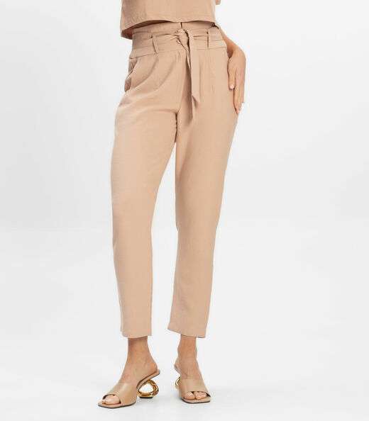 Calça Feminina Marrante Clochard Renaluci Bege