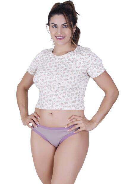 Calcinha Conforto Algodão Concept Lingerie Lilás